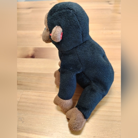 โTy Beanie Babies' Congo the Black Gorilla 6in - Picture 5 of 12